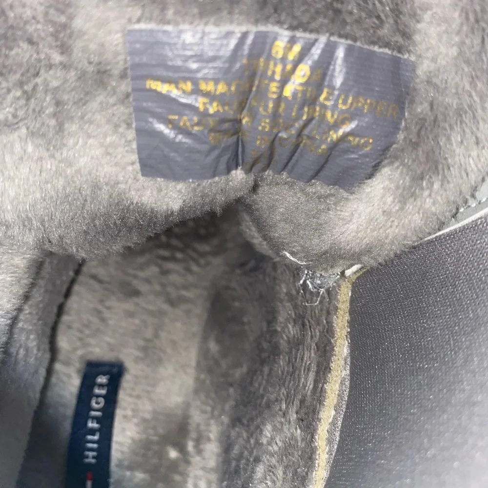 Tommy Hilfiger Gray Hada Duck Boots